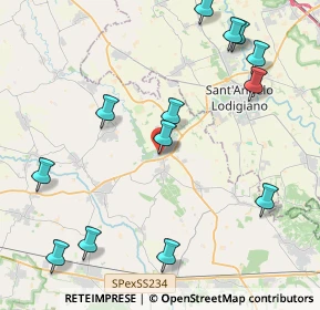 Mappa Via Cardinal A. Poma, 27019 Villanterio PV, Italia (5.06692)