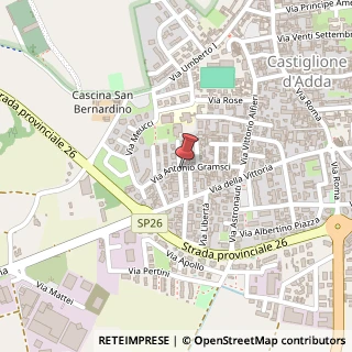 Mappa Via S. Bassiano, 3, 26823 Castiglione d'Adda, Lodi (Lombardia)