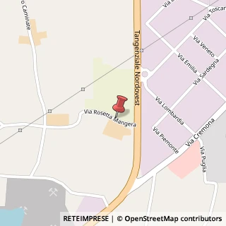 Mappa Strada Rosetta Mangera, 12, 46041 Asola, Mantova (Lombardia)