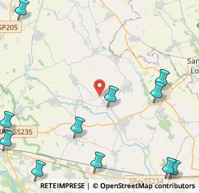 Mappa Via Calignano, 27010 Cura Carpignano PV, Italia (7.20467)