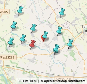 Mappa Via Calignano, 27010 Cura Carpignano PV, Italia (3.8925)