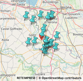 Mappa Strada Ghiaie, 46045 Marmirolo MN (10.373)