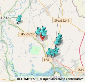 Mappa Strada Ghiaie, 46045 Marmirolo MN (2.68909)