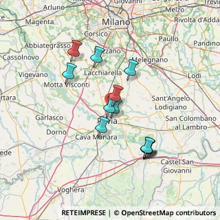 Mappa Via Magani, 27100 Pavia PV, Italia (12.59167)