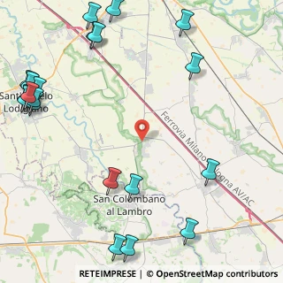Mappa Via Roma, 26812 Borghetto Lodigiano LO, Italia (6.5905)