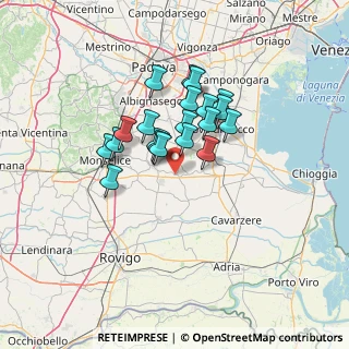 Mappa 35020 Arre PD, Italia (10.148)