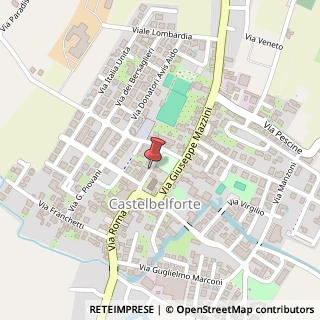 Mappa Via g. rossi 49, 46032 Castelbelforte, Mantova (Lombardia)