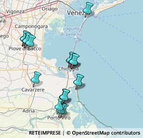 Mappa Viale Adige, 30015 Chioggia VE, Italia (15.619)