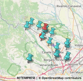 Mappa Via San Pietro, 10073 Ciriè TO, Italia (6.67722)