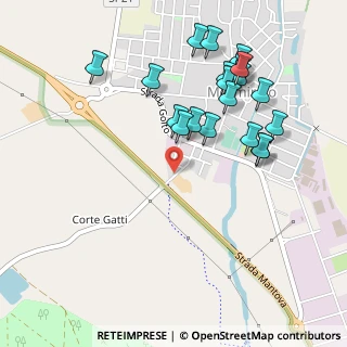 Mappa Strada Soave, 46045 Marmirolo MN, Italia (0.528)