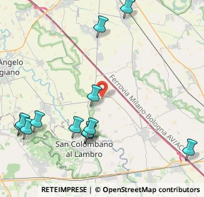 Mappa Via Giuseppe Verdi, 26812 Borghetto Lodigiano LO, Italia (5.35538)