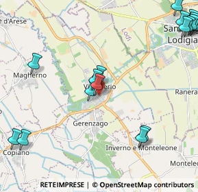 Mappa VIA Donizetti 19 Villanterio, 27019 Pavia PV, Italia (2.98)