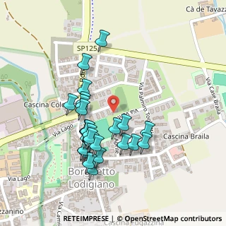 Mappa Via C.M. Testa, 26812 Borghetto Lodigiano LO, Italia (0.21852)