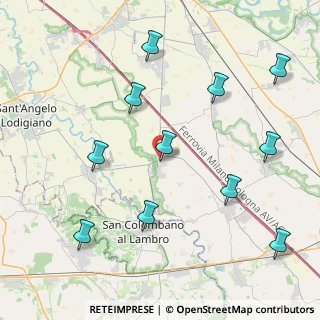 Mappa Via C.M. Testa, 26812 Borghetto Lodigiano LO, Italia (4.75273)