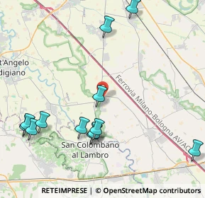 Mappa Via C.M. Testa, 26812 Borghetto Lodigiano LO, Italia (5.20462)