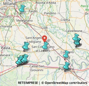 Mappa Via C.M. Testa, 26812 Borghetto Lodigiano LO, Italia (21.13222)