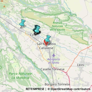Mappa Piazza Sandro Pertini, 10077 San Maurizio Canavese TO, Italia (2.94727)