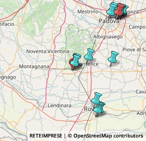 Mappa Via Belle 26 - ingresso da, 35042 Este PD, Italia (18.94733)