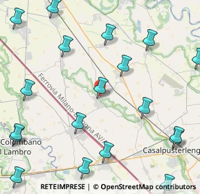Mappa Via Roma, 26822 Brembio LO, Italia (6.028)