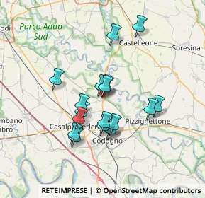 Mappa Via Roma, 26823 Castiglione D'adda LO, Italia (5.89056)