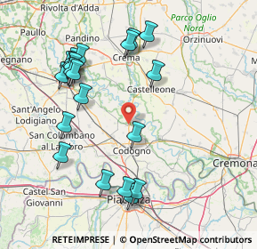 Mappa Via Roma, 26823 Castiglione D'adda LO, Italia (17.0995)