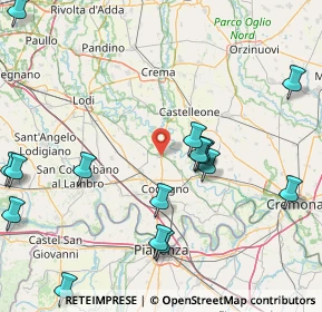 Mappa Via Roma, 26823 Castiglione D'adda LO, Italia (20.435)