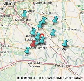Mappa Via Tavazzi, 26812 Borghetto Lodigiano LO, Italia (10.31882)