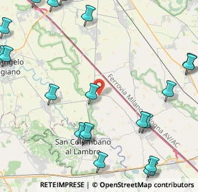 Mappa Via Tavazzi, 26812 Borghetto Lodigiano LO, Italia (6.0515)