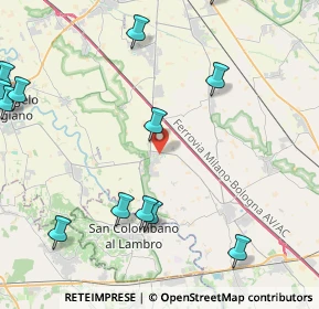 Mappa Via Tavazzi, 26812 Borghetto Lodigiano LO, Italia (6.36063)