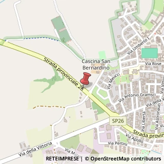 Mappa Strada provinciale n. 27, 26823 Castiglione d'Adda, Lodi (Lombardia)