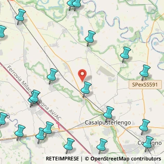 Mappa Unnamed Road, 26841 Casalpusterlengo LO, Italia (6.934)