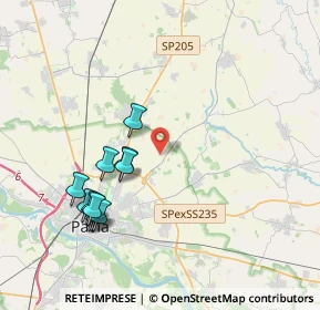 Mappa Strada Stefanini, 27100 Pavia PV, Italia (4.06727)