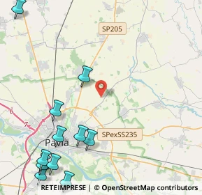 Mappa Strada Stefanini, 27100 Pavia PV, Italia (6.11909)