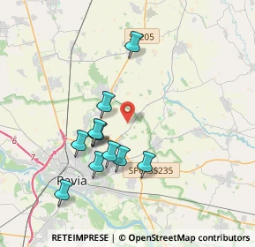 Mappa Strada Stefanini, 27100 Pavia PV, Italia (3.40273)