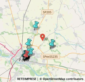 Mappa Strada Stefanini, 27100 Pavia PV, Italia (4.3065)