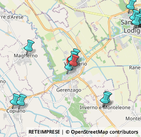 Mappa Via P. M. Castello, 27019 Villanterio PV, Italia (3.00706)