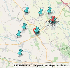 Mappa Via P. M. Castello, 27019 Villanterio PV, Italia (3.3825)