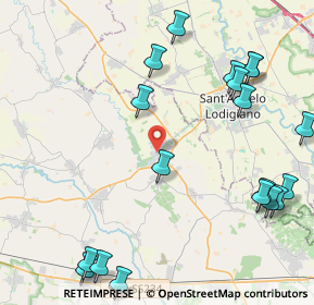 Mappa Via P. M. Castello, 27019 Villanterio PV, Italia (5.649)