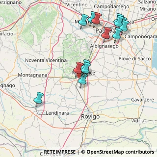 Mappa Via Moralediemo, 35043 Monselice PD, Italia (17.74643)