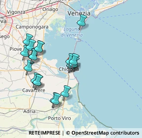 Mappa Via Mercato Vecchio, 30015 Chioggia VE, Italia (14.055)