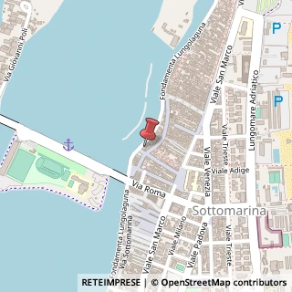 Mappa Localita' Sottomarina, 1116, 30015 Chioggia, Venezia (Veneto)