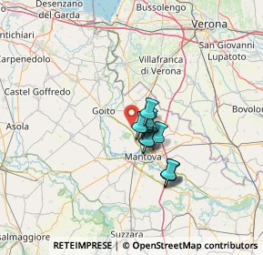 Mappa Strada Mantova, 46045 Corte Barco , Italia (7.63917)