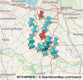 Mappa Strada Mantova, 46045 Corte Barco , Italia (9.624)