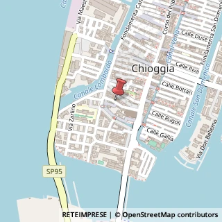 Mappa Calle Campanile Duomo, 32/33, 30015 Chioggia, Venezia (Veneto)
