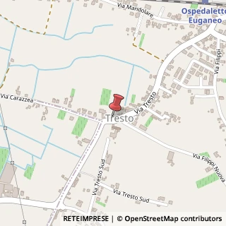 Mappa Via Tresto Nord, 7, 35045 Ospedaletto Euganeo, Padova (Veneto)