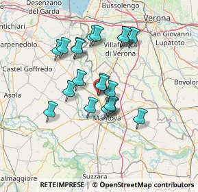 Mappa Via Mascagni, 46045 Marmirolo MN, Italia (11.475)