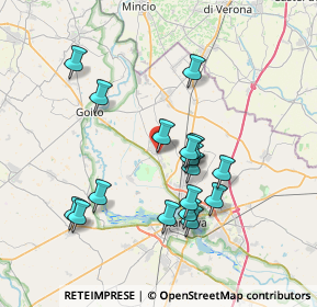 Mappa Via Mascagni, 46045 Marmirolo MN, Italia (6.94588)