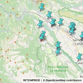 Mappa Via Arcour, 10070 Fiano TO, Italia (5.09278)