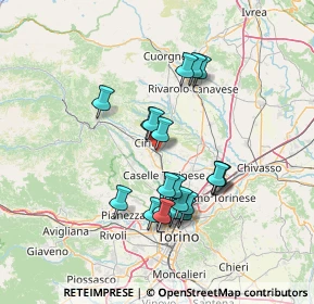 Mappa Via Roma, 10077 San Maurizio Canavese TO, Italia (12.5145)