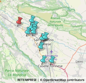 Mappa Via Roma, 10077 San Maurizio Canavese TO, Italia (2.8075)